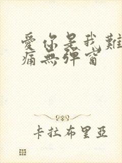 爱你是我难言的痛无弹窗