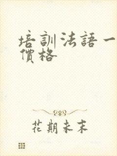 培训法语一对一价格