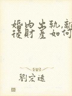 婚内出轨,离婚后财产如何分配