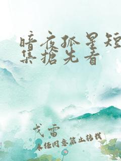 暗夜孤星短剧全集抢先看