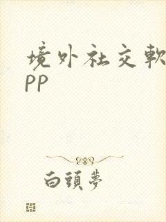 境外社交软件app