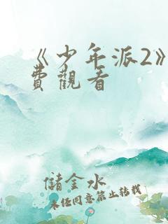 《少年派2》免费观看