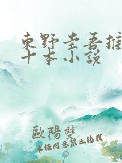 东野圭吾推荐的十本小说