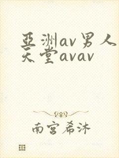亚洲av男人的天堂avav