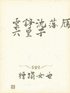 云铮沈落雁无敌六皇子
