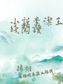 小说李洁王浩在线阅读