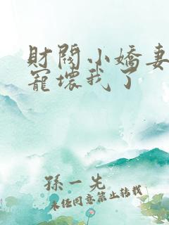 财阀小娇妻叔你宠坏我了