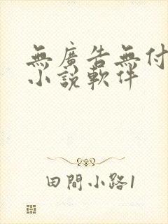 无广告无付费的小说软件