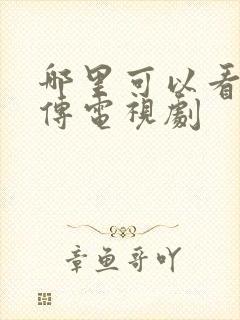哪里可以看藏海传电视剧