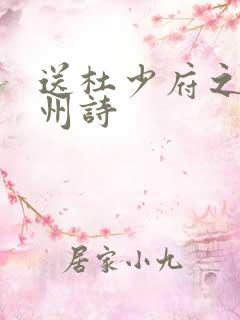 送杜少府之任蜀州诗