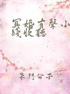 冥婚有声小说在线收听