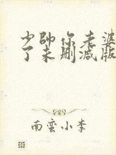 少帅你老婆又跑了未删减版免费阅读