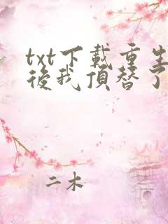 txt下载重生后我顶替了前夫白月光