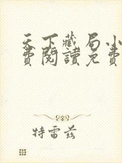 天下藏局小说免费阅读免费