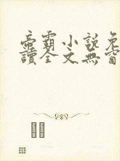 帝霸小说免费阅读全文无窗口