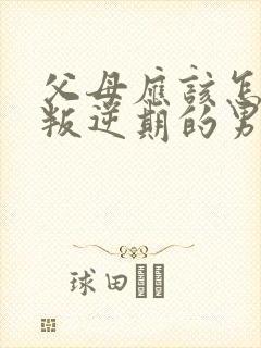 父母应该怎样和叛逆期的男孩相处