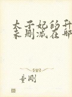 太子妃的升职记未删减在哪看
