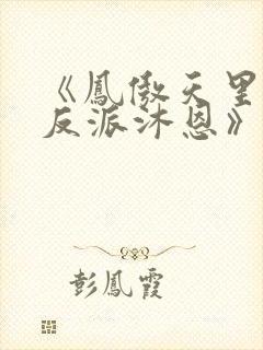 《凤傲天里黄毛反派沐恩》在哪里看