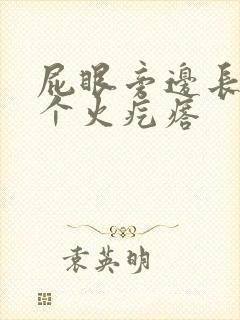 屁眼旁边长了一个火疙瘩