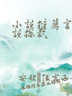 小说推荐言情小说总裁