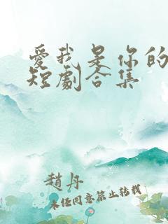 爱我是你的谎言短剧合集
