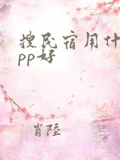 搜民宿用什么app好