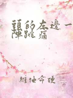 头的左边一阵一阵跳痛