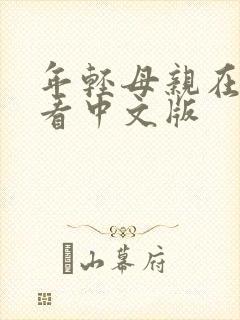 年轻母亲在线观看中文版