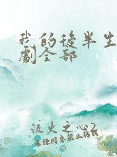 我的后半生电视剧全部