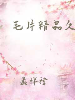 毛片精品久久久