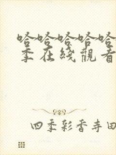 哈哈哈哈哈第四季在线观看免费高清