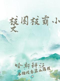 校园校霸小说甜文