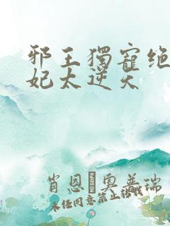 邪王独宠绝世医妃太逆天