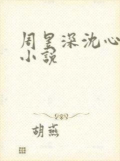 周昱深沈心颜的小说