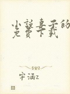 小说妻子的秘密免费下载