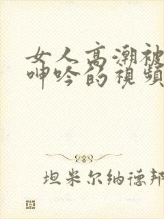 女人高潮被爽到呻吟的视频