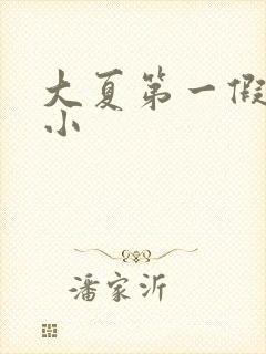 大夏第一假太监小