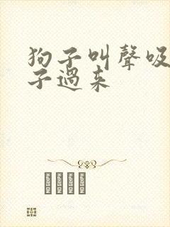 狗子叫声吸引狗子过来