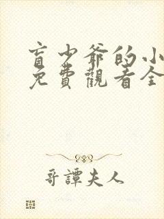 盲少爷的小女仆免费观看全集