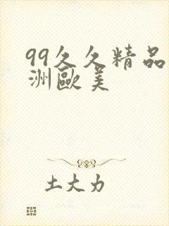 99久久精品亚洲欧美
