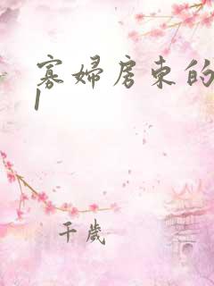 寡妇房东的寂寞1