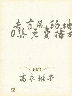 去有风的地方40集免费播放电视剧