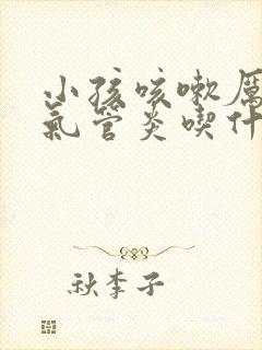 小孩咳嗽厉害支气管炎吃什么药效果好