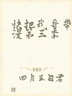 快把我哥带走动漫第三季