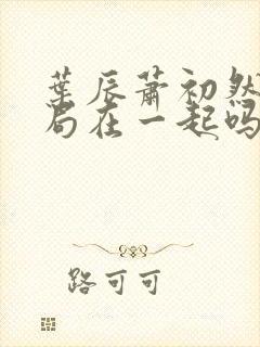 叶辰萧初然大结局在一起吗