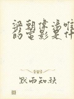 梁朝伟汤唯主演的电影是什么
