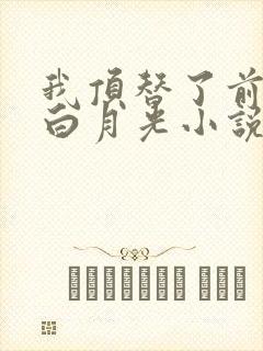 我顶替了前夫的白月光小说免费阅读