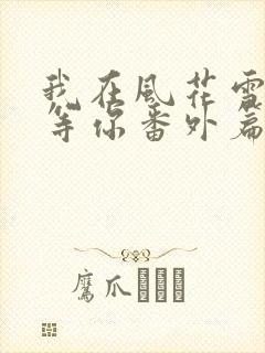 我在风花雪月里等你番外篇