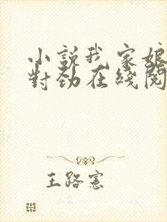 小说我家娘子不对劲在线阅读
