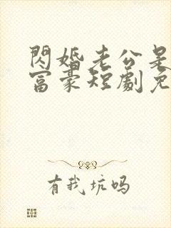 闪婚老公是超级富豪短剧免费观看